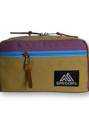 Сумка через плечо gregory padded shoulder pouch коричневая