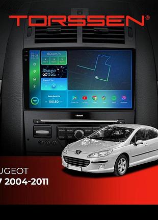 Torssen штатная магнитола torssen 2k peugeot 407 04-11 f9464 4g carplay dsp