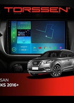 Torssen штатна магнітола torssen 2k nissan kicks 2016+ f10464 4g carplay dsp