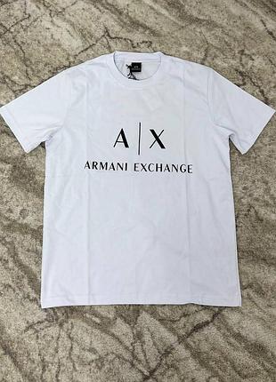 Футболка armani exchange мужская белая футболка армани эксчендж мужская летняя повседневная s-xxl