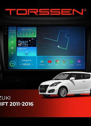 Torssen штатна магнітола torssen 2k suzuki swift 2011-2016 f9464 4g carplay dsp