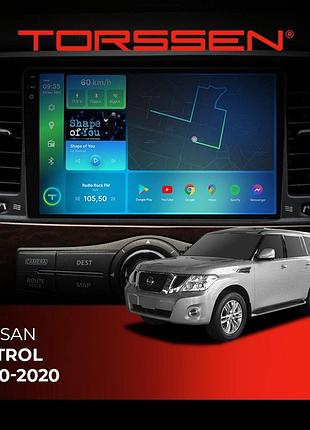 Torssen штатна магнітола torssen 2k nissan patrol 10-20 f10464 4g carplay dsp
