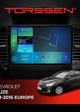 Torssen штатная магнитола 2k torssen chevrolet cruze 11-16 europe f9464 4g carplay dsp