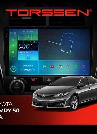 Torssen штатная магнитола torssen 2k toyota camry 50 usa f10464 4g carplay dsp