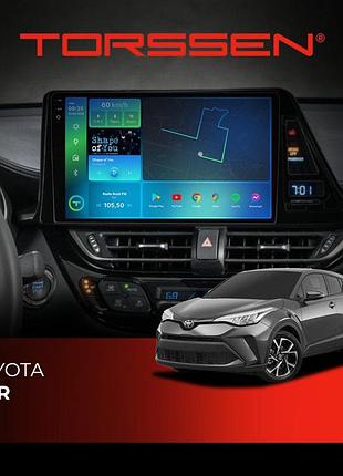Torssen штатная магнитола torssen 2k toyota chr f9464 4g carplay dsp