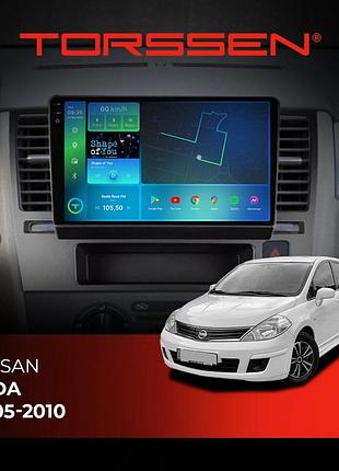 Torssen штатная магнитола torssen 2k nissan tiida 05-10 f10464 4g carplay dsp