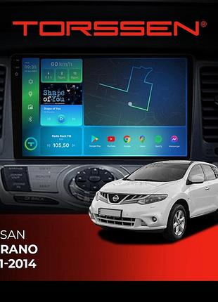 Torssen штатна магнітола torssen 2k nissan murano 11-14 f9464 4g carplay dsp