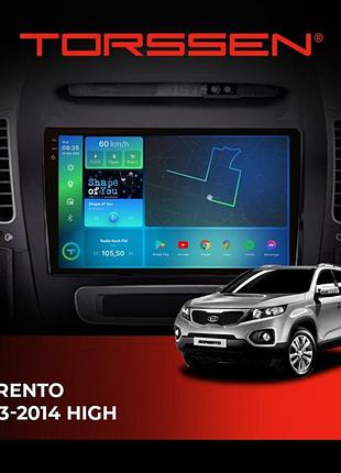 Torssen штатная магнитола torssen 2k kia sorento 2013-2014 high f9464 4g carplay dsp