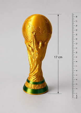 Кубок чемпіонату світу з футболу 17 см та 21 см 3d-друк