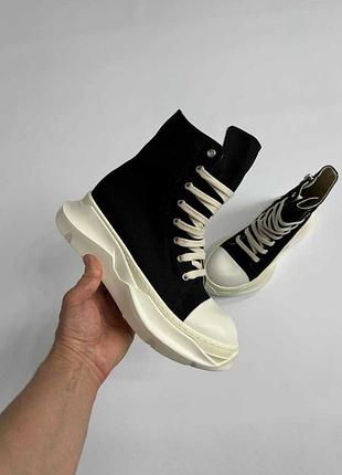 Rick owens drkshdw abstract ramones кеди