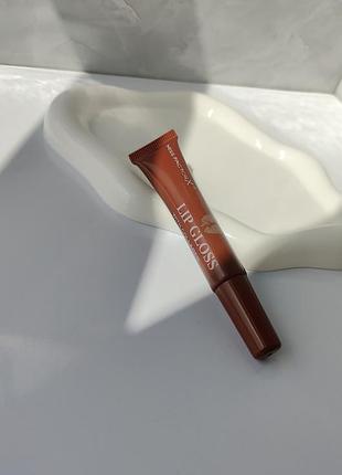 Блиск для губ miss factorx lip gloss with collagen.