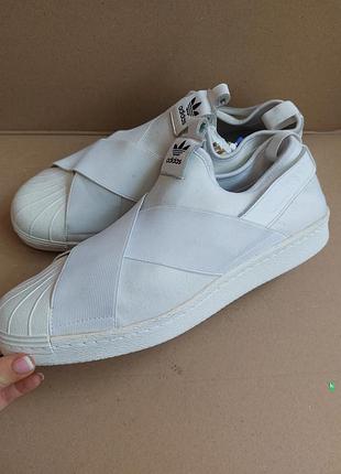 Кроссовки adidas superstar siip -on.размер 43,5 стелька 27,5