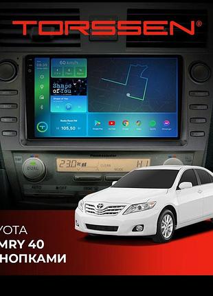 Torssen штатная магнитола 2k torssen toyota camry 40 c кнопками f9464 4g carplay dsp