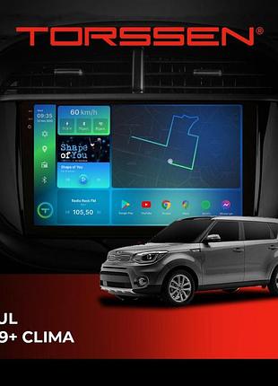 Torssen штатна магнітола torssen 2k kia soul 2019+ clima f9464 4g carplay dsp