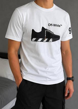 Стильний чоловіча футболка off-white
