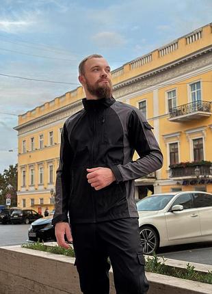 Куртка чоловіча soft shell light "iforce" intruder сіра завжди в наявності ✅ l