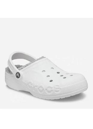 Сабошльопанці  утеплені crocs m7 w8