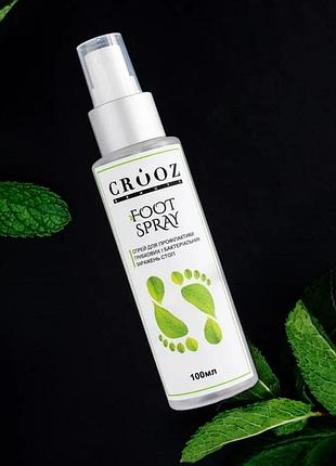 Crooz спрей для профілактики грибкових і бактеріальних заражень стоп foot spray 100 мл, шт