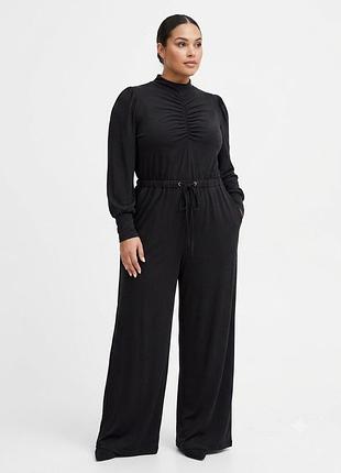 Жіночий комбінезон kaffe kamelody jumpsuit (колір: black deep)