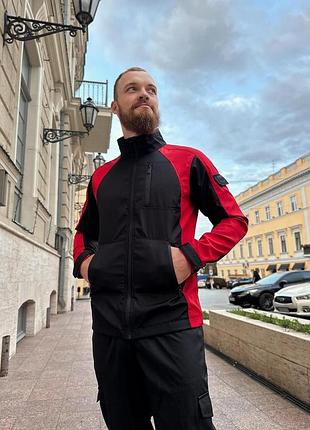 Куртка чоловіча soft shell light "iforce" intruder червона завжди в наявності ✅ l
