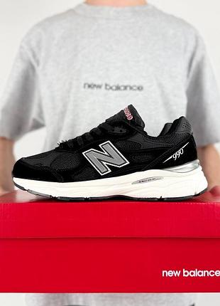New balance 990v3 black white