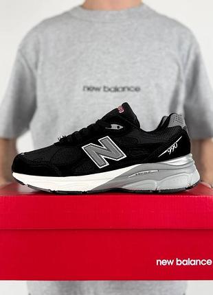 New balance 990v3 black grey white