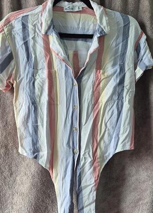 Коротка рубашка hollister