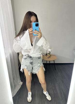 Джинсові шорти zara