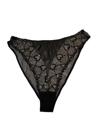 Оригінальні трусики rihanna savage fenty glossy flossy brazilian black