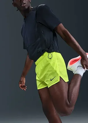 Оригинал! шорты беговые nike fast men's dri-fit 8cm (approx.) brief-lined running shorts(fn3355-702)