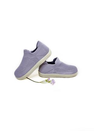 Текстильні barefoot мокасини на дівчинку jong golf (рр. 21-27)