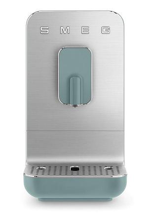 Кофемашина автоматическая smeg (bcc01egmeu) collezione - изумрудно-зеленый матовый