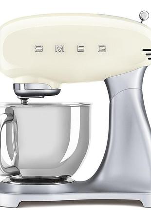 Миксер планетарный smeg (smf02creu) retro style 50's - кремовий