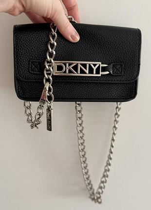 Сумка - клатч dknyна масивному ланцюжку✨