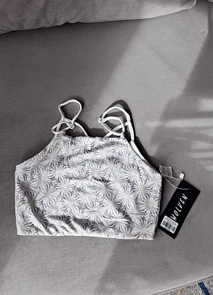 Премиальный топ wolven crisscross four-way top, размер s