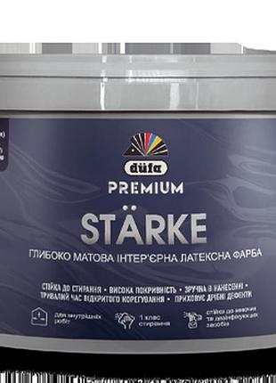 Краска латексная водоэмульсионная глубоко матовая starke p101, 1 л