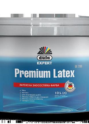 Краска латексная водоэмульсионная матовая premium latex de200, 2.5 л