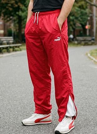 Мужские винтажные спортивные штаны puma (оригинал)