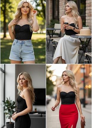 Топ жіночий primark мереживний чорний l/xl