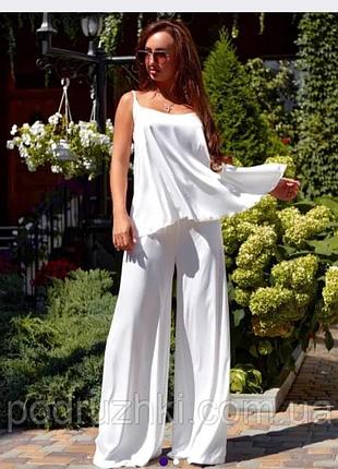 Костюм из искусственного шелка, s/m