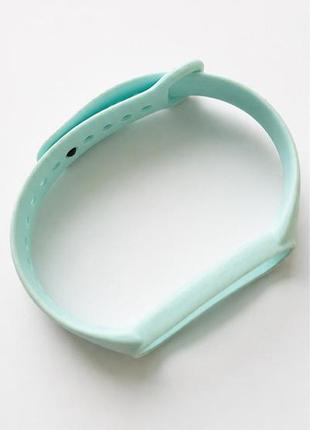 Силіконовий ремішок xiaomi mi band 3/4 мʼятний колір