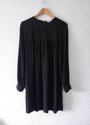 Черное платье h&amp;m