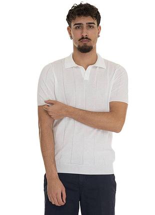 Поло футболка gran sasso white gran sasso man polo shirt оригінал