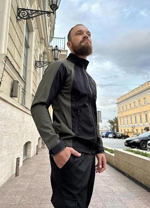 Куртка чоловіча soft shell light "iforce" intruder хакі завжди в наявності ✅