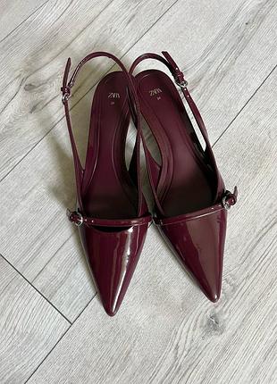 Туфли-мюли от zara, размер 38