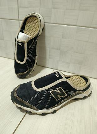 Мужские сабо мюли new balance 790 черные, размер 36