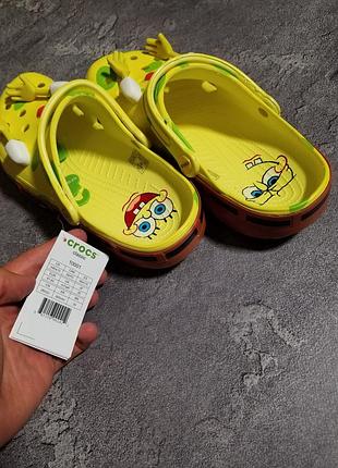 Crocs sponge bob/крокси губка боб/крокси sponge bob