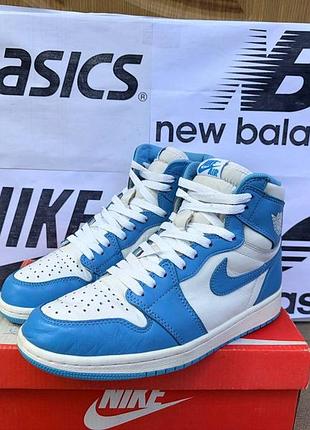 Кроссовки nike air jordan 1 retro high баскетбольные кожаные