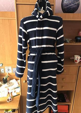 Халат теплий мягусенький 13-14 років 158-164 см. h&m