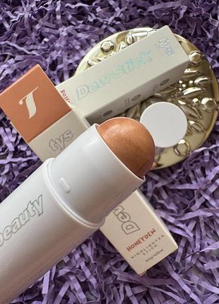 Кремовый хайлайтер в стике tys beauty highlighter stick (honeydew) 6.5 g